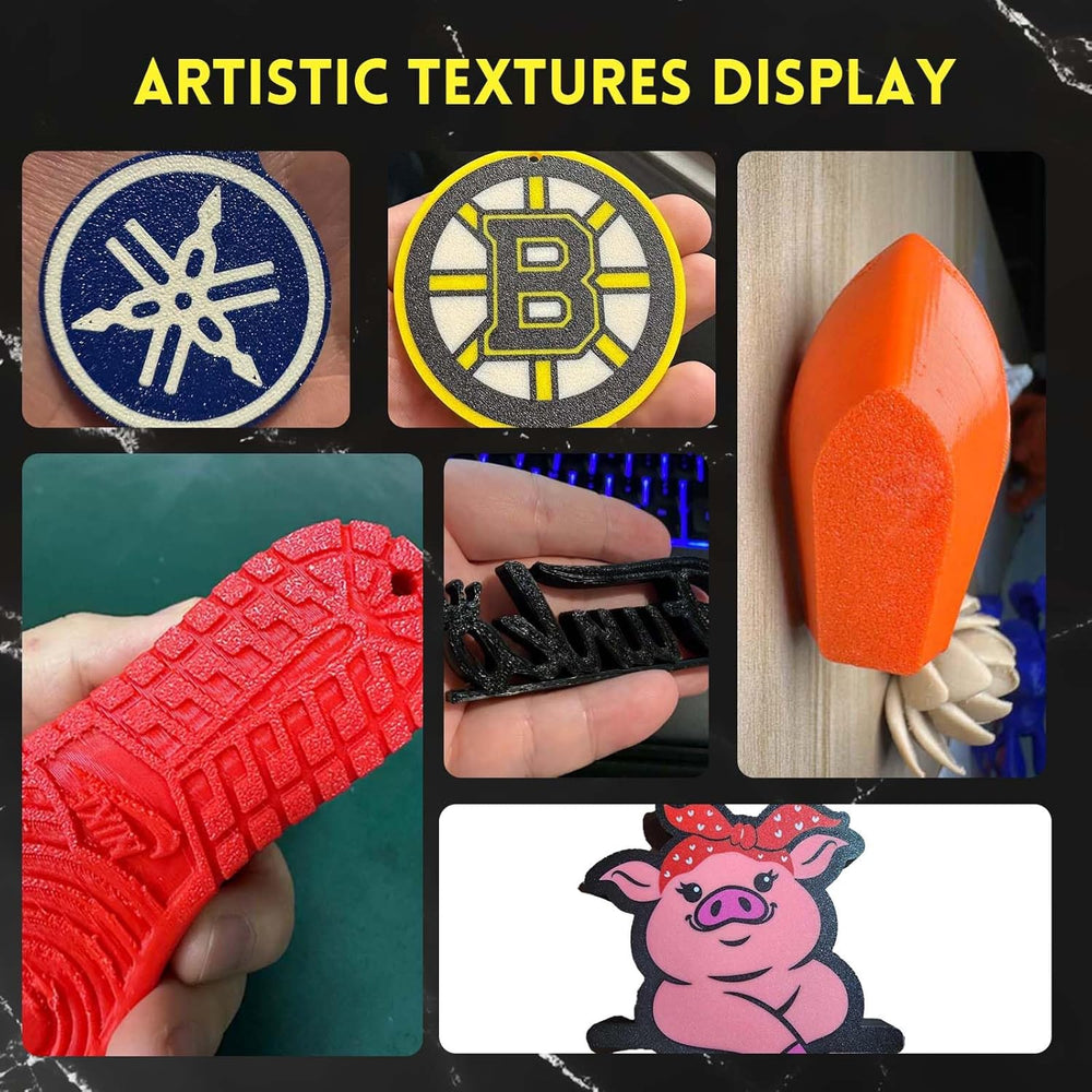 Kobra 3 PEI Build Plate 256x268mm, Flexible Smooth+Textured PEI Spring Steel Bed Plate for Anycubic Kobra 3/Kobra 3 V2/Kobra 3 Combo 3D Printer Platform