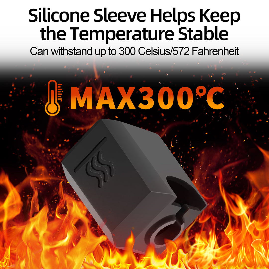 IdeaFormer 5pcs Nozzle Silicone Socks, For Snapmaker U1 Hotend Nozzle