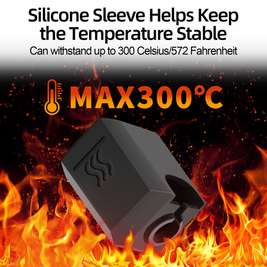 IdeaFormer 5pcs Nozzle Silicone Socks, For Snapmaker U1 Hotend Nozzle