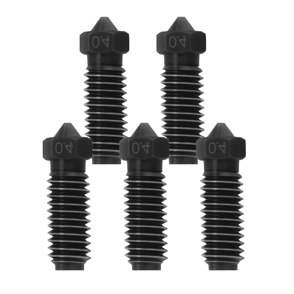 IdeaFormer 10 Pcs 0.4mm,0.6mm,0.8mm Brass Nozzle/Hardened Steel Nozzle for Anycubic Kobra 3 3D Printer