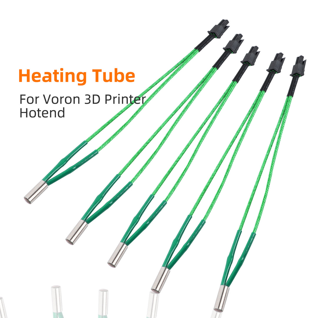 IdeaFormer 2PCS Upgrade 6x15MM 24V 65W V6 Hotend High Temperature Heater Cartridge Element Compatible with VORON V2.4 V0.1 V1.8 3D Printer, Dragonfly BMS BMO Hotend/Dragon Hotend