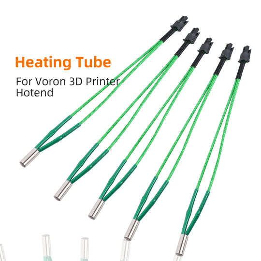 IdeaFormer 2PCS Upgrade 6x15MM 24V 65W V6 Hotend High Temperature Heater Cartridge Element Compatible with VORON V2.4 V0.1 V1.8 3D Printer, Dragonfly BMS BMO Hotend/Dragon Hotend