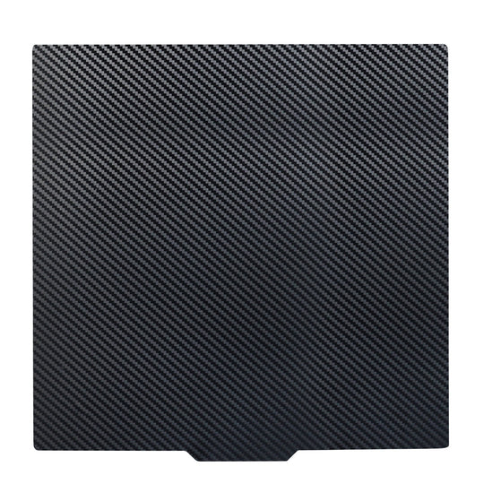 IdeaFormer Diamond PEO+Carbon Fiber PET Spring Steel Build Plate, 377x370mm for Creality Ender 5 Plus