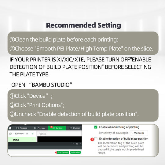 IdeaFormer Smooth Hew Glow + Water Cube PEG Spring Steel Build Plate, 257×257mm for Bambu Lab P1P P1S A1 X1 X1 Carbon