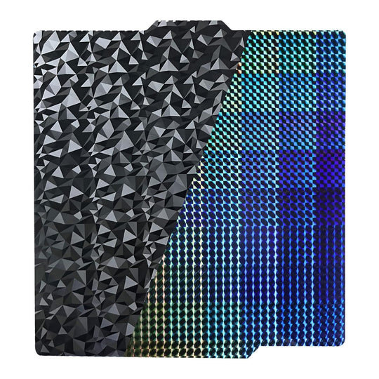 IdeaFormer Rainbow Confetti PEF+Galaxy PEY Spring Steel Build Plate, 257×257mm for Bambu Lab X1 X1C X1E P1P P1S A1
