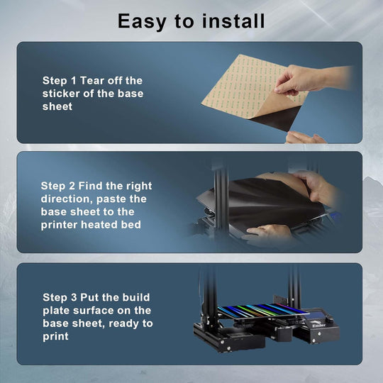 IdeaFormer Light Beam+Phantom H1H Spring Steel Build Plate with Magnatic Plate, 235×235mm for Creality Ender 3/Ender 3 Pro/Ender 3 V2/Ender 3 V2 Neo/ELEGOO Neptune 3/Neptune 4/Pro