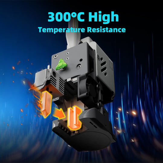 IdeaFormer Upgrade Quick-Release & High-Temperature Resistant Hotend Extruder Kit, with 0.4mm Detachable Nozzle, for Creality SPARKK i7