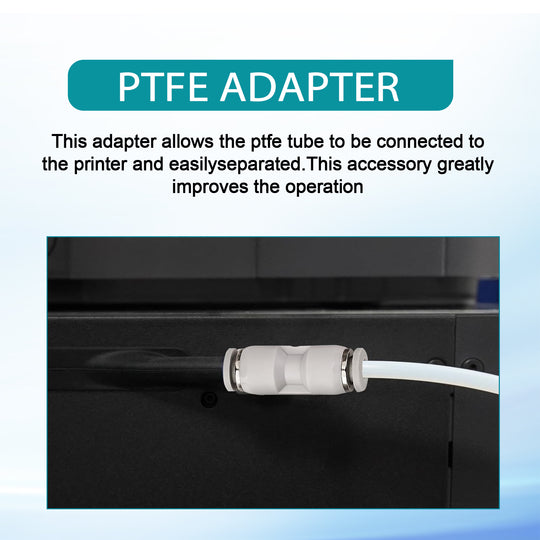 IdeaFormer PTFE Pipe Connector for Bambu Lab 3D Printer