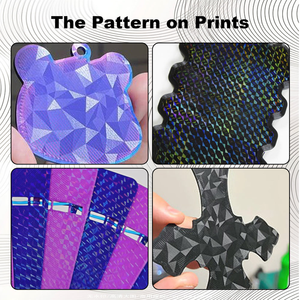 IdeaFormer Smooth Phantom H1H+Diamond PEO Spring Steel Build Plate, 257x257mm for Bambu Lab P1P/P1S/X1C/X1/X1E/A1